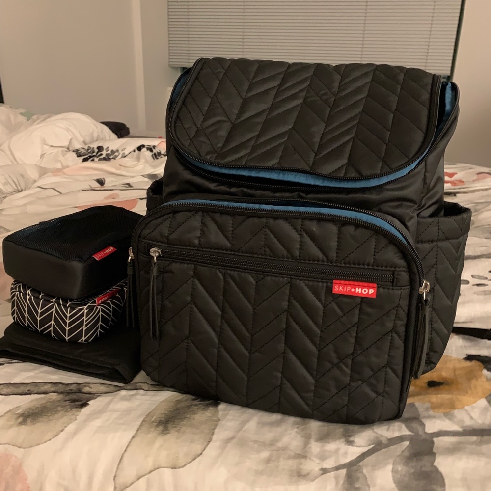 Skip Hop styled diaper bag